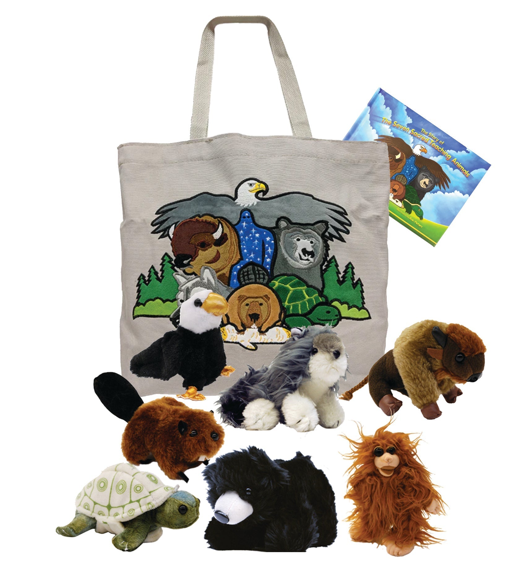 Seven Teaching Puppet Set